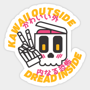 Existential Dread is Cute Sticker